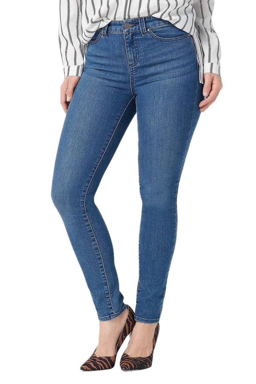 StyleList by Micaela Four Pocket Blue Denim Jeans Vintage Blue - Petite